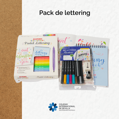 Pack lettering